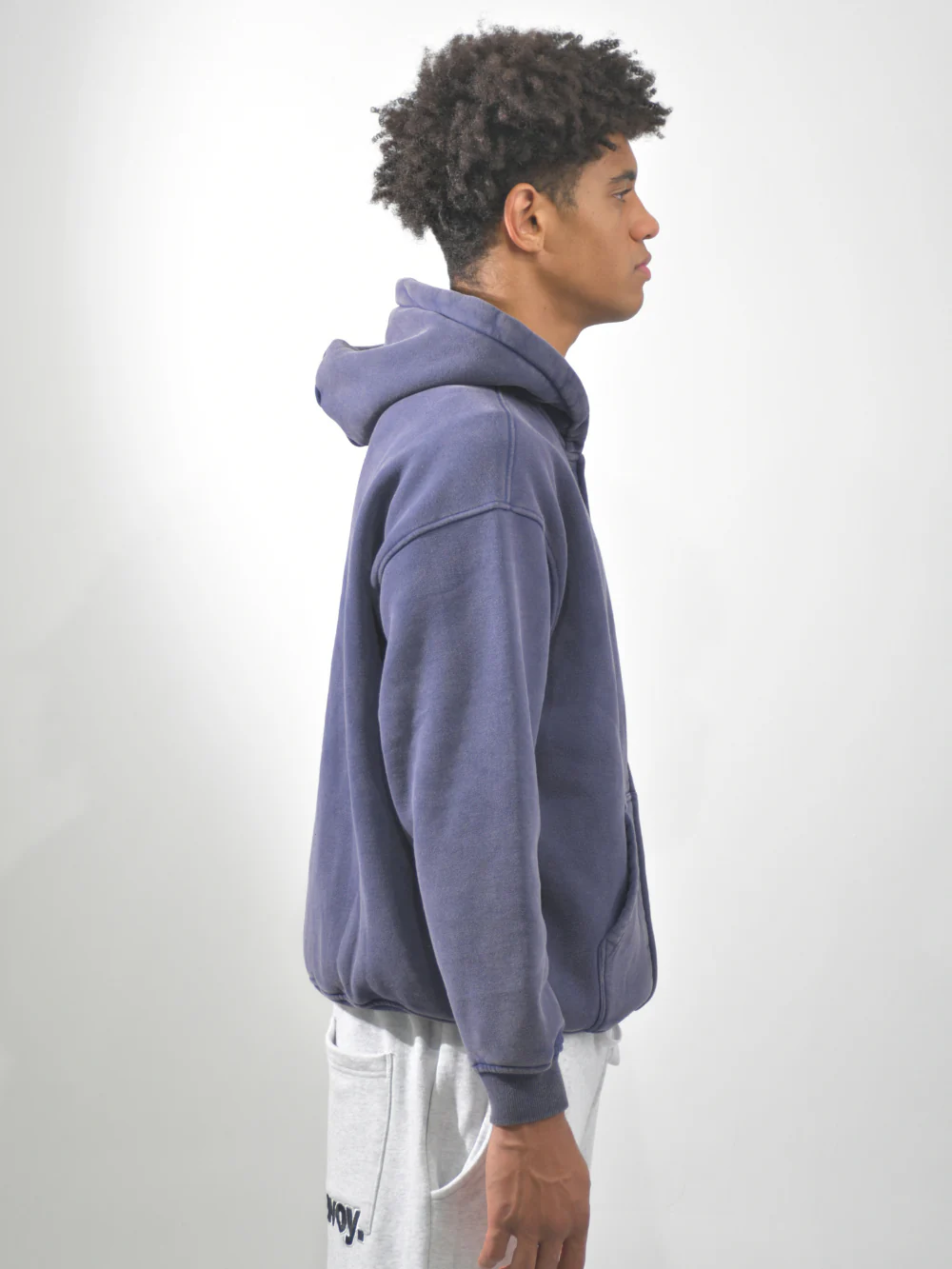 Heavyweight Washed Zip-up - Image 4